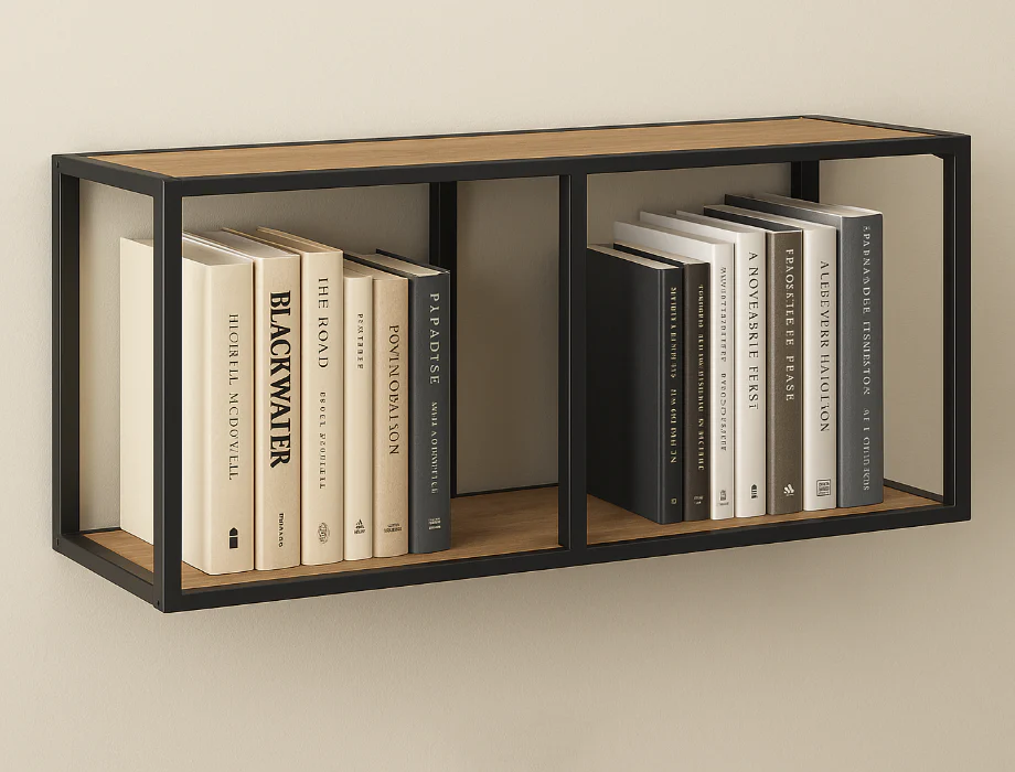 the industrial wall shelf