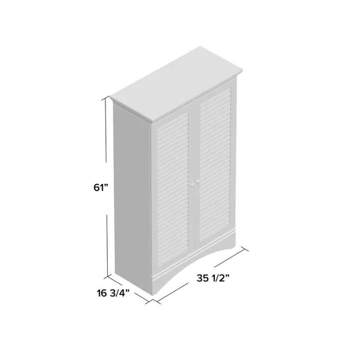 classic shutter armoire