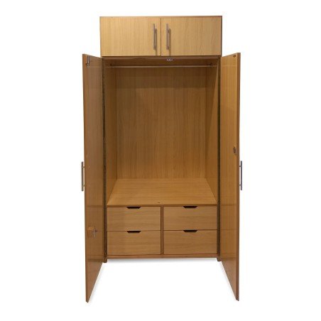 Modern 2-Door Wardrobe - Image 3