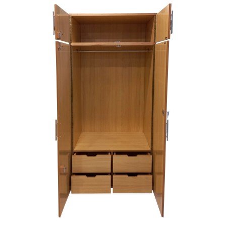 Modern 2-Door Wardrobe - Image 4