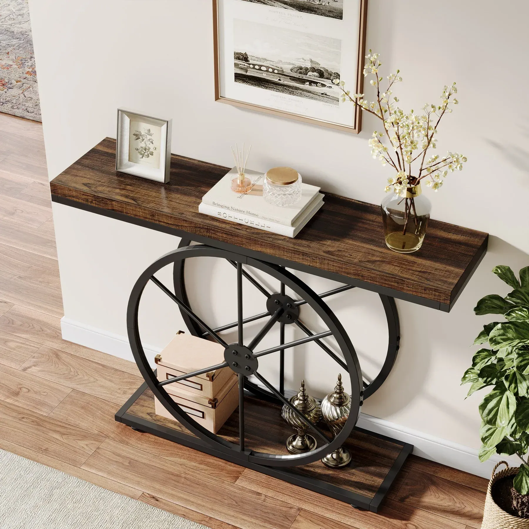 Monda LED Modern Console Table - Image 5