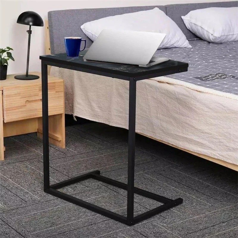 Minimalist C-Shaped Side Table - Image 3