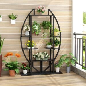 Multi-Tier Vertical Plant Stand