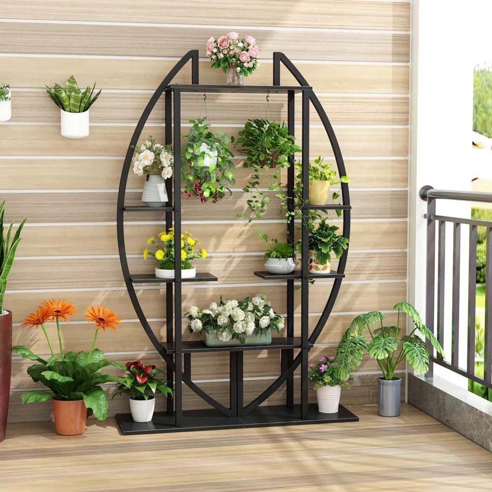 Multi-Tier Vertical Plant Stand