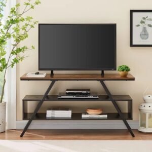 Modern LED Media Console Table